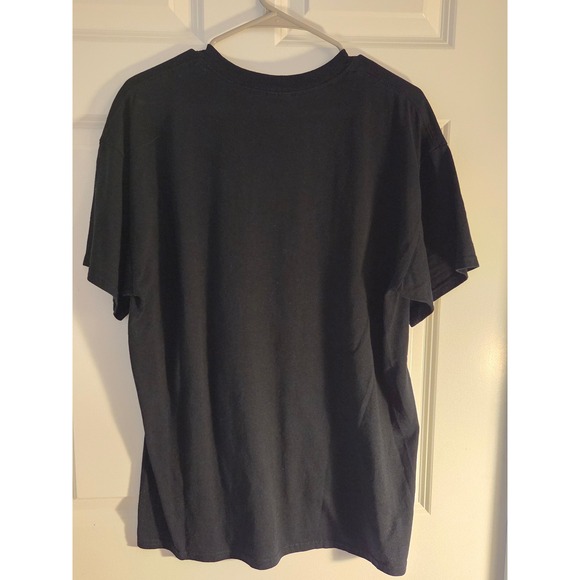 Gildan National Guard T Shirt Black Enlist Serve Protect Graphic Tee Men's L - Picture 2 of 3